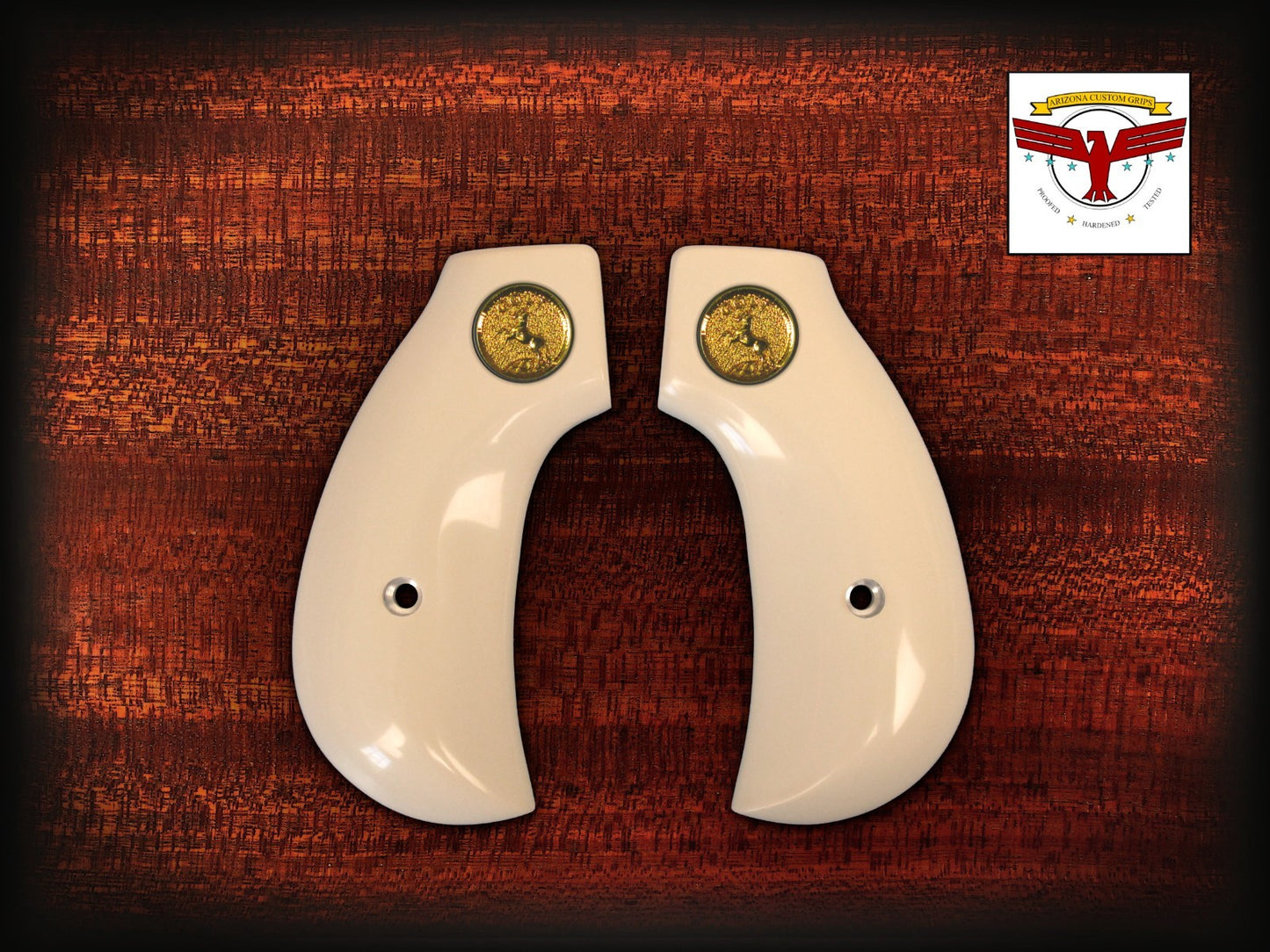 HENRY BIG BOY or GOLDEN BOY BIRDSHEAD REVOLVER GRIPS ~ MAGNA-TUSK™ WHITE IVORY