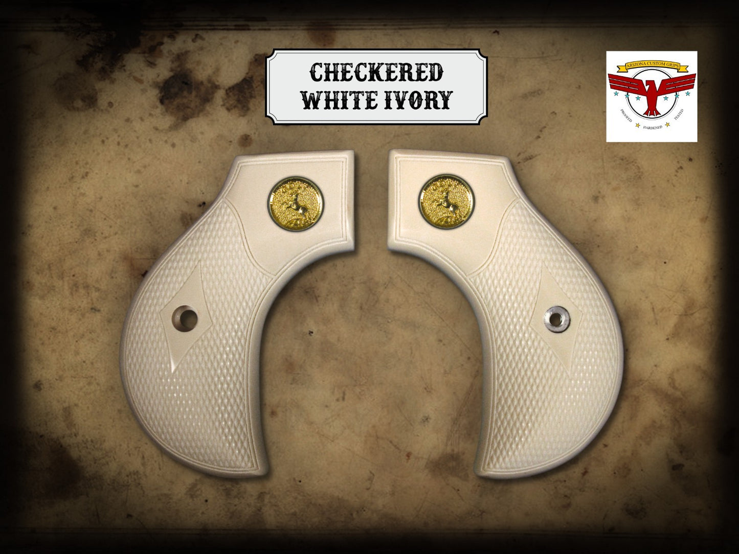 PIETTA THUNDERBALL El Malo 2 1851 1860 Yank Navy Army Snub 2P Check IVORY GRIPS
