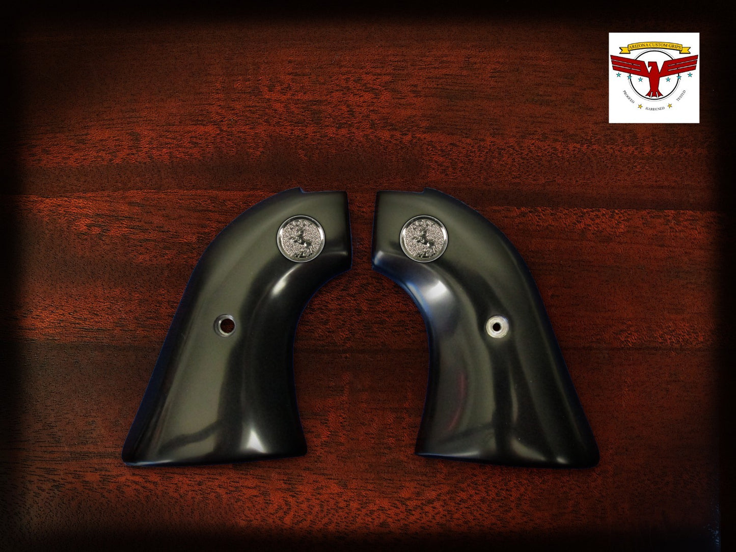 COLT FRONTIER SCOUT, .22 PEACEMAKER, .22 NEW FRONTIER GRIPS ~ BLACK IVORY SMOOTH