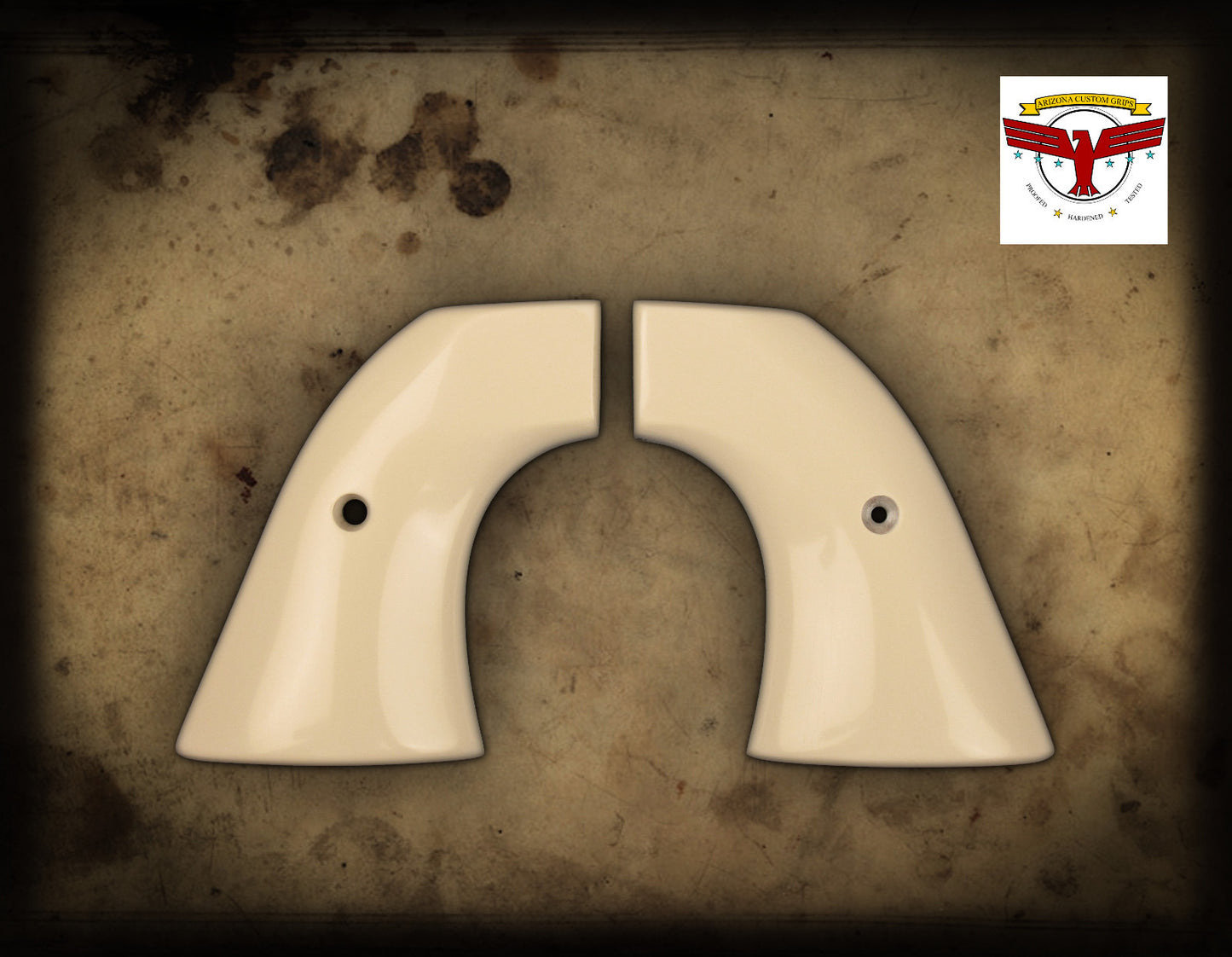CUSTOM FIT ~ CHIAPPA SAA 1873-22 1873-17 KIMAR GRIPS ~ MAGNA-TUSK™ WHITE IVORY