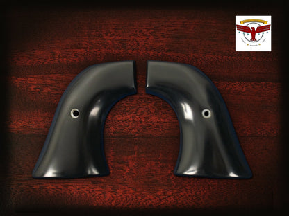 PIETTA FRONTIER, PISTOLERO, GREAT WESTERN II 2 MAGNA-TUSK GRIPS ~ 2P BLACK IVORY