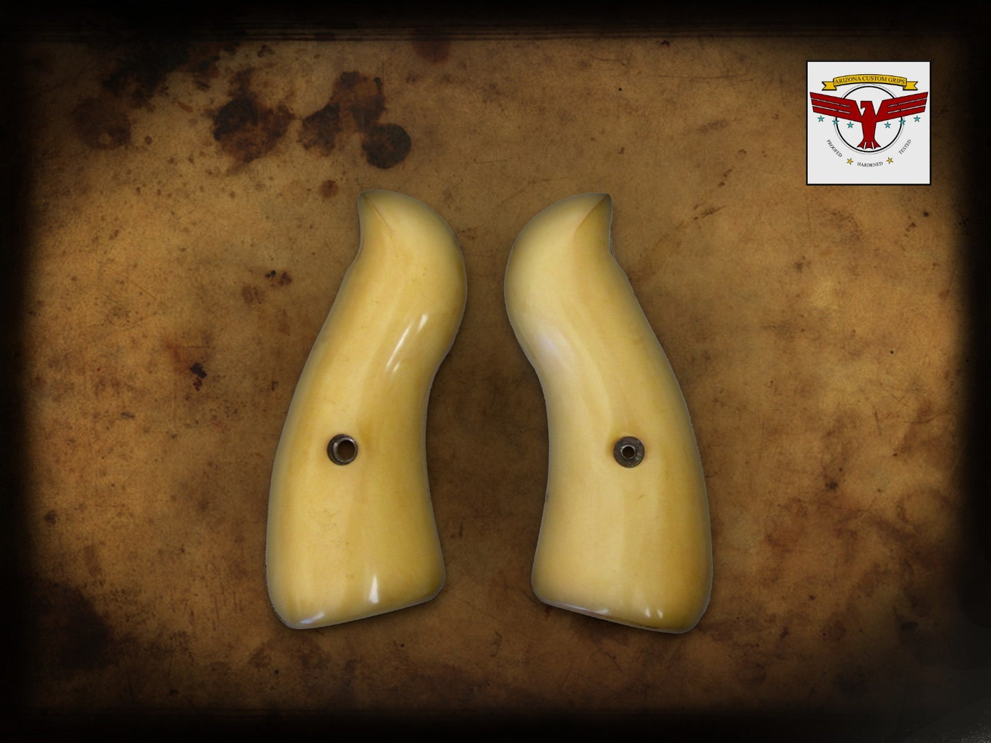 RUGER SPEED-SIX 6 Magna-Tusk™~ PREMIUM AGED IVORY GRIPS