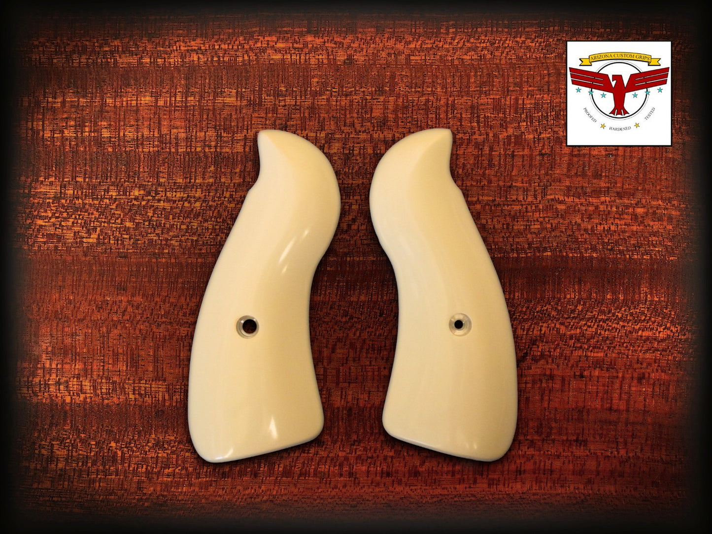 RUGER SPEED-SIX 6 Magna-Tusk™~ PREMIUM WHITE IVORY GRIPS