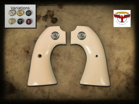 BERETTA STAMPEDE BISLEY GRIPS ~ MAGNA-TUSK™ WHITE IVORY