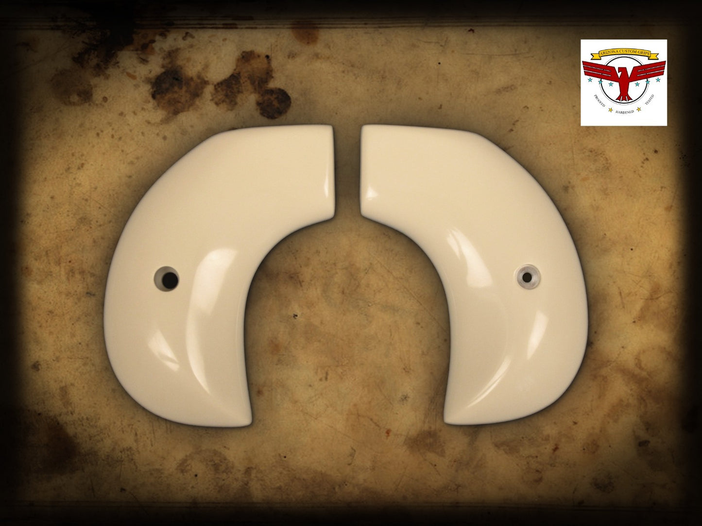 PIETTA BIRDSHEAD MAGNA-TUSK™ GRIPS, Taylors & Co. 1873 ~ WHITE IVORY