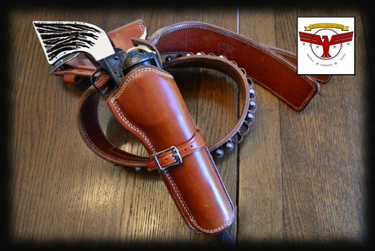 STANDARD MANUFACTURING Mfg. SAA B-WESTERN STAG GRIPS SINGLE ACTION ARMY ^