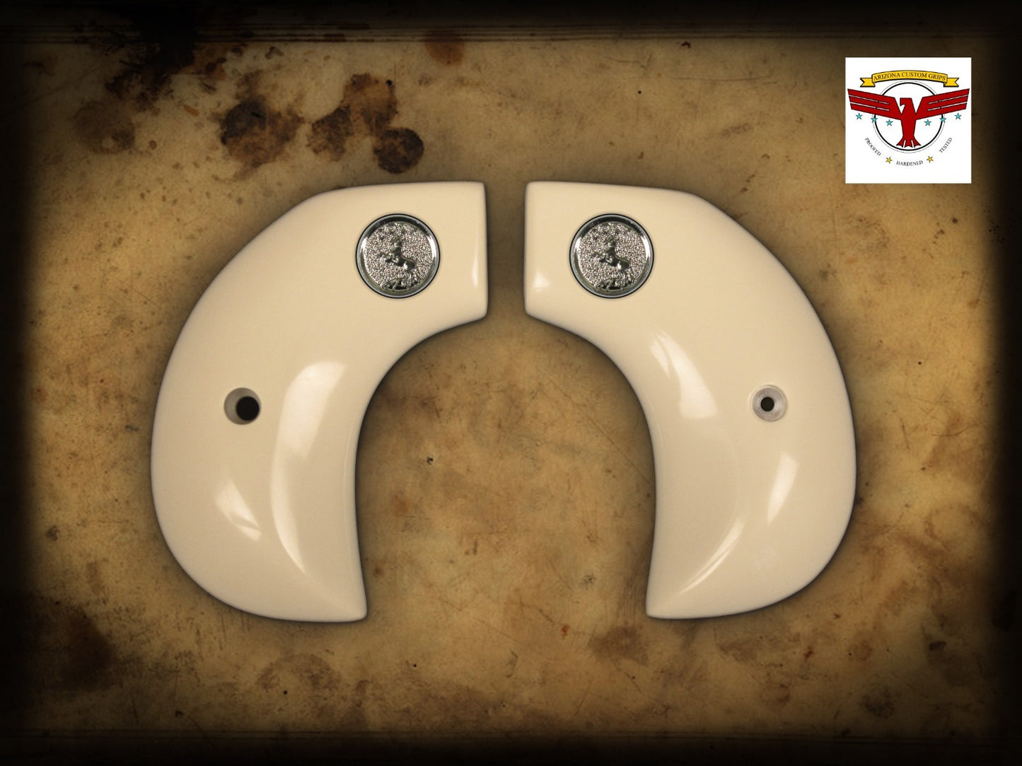PIETTA BIRDSHEAD MAGNA-TUSK™ GRIPS, Taylors & Co. 1873 ~ WHITE IVORY