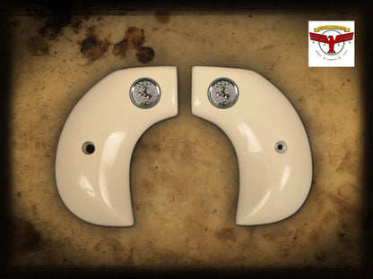 PIETTA BIRDSHEAD MAGNA-TUSK™ GRIPS, Taylors & Co. 1873 ~ WHITE IVORY
