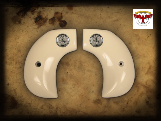 PIETTA BIRDSHEAD MAGNA-TUSK™ GRIPS, Taylors & Co. 1873 ~ WHITE IVORY