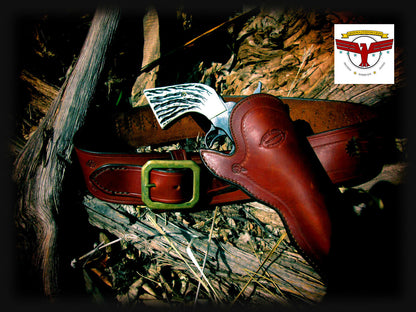 COLT SAA B-WESTERN STAG GRIPS - SINGLE ACTION ARMY 1st Generation Gen