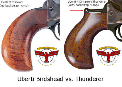 CIMARRON / UBERTI THUNDERER SAA MAGNA-TUSK™ AGED DISTRESSED IVORY GRIPS