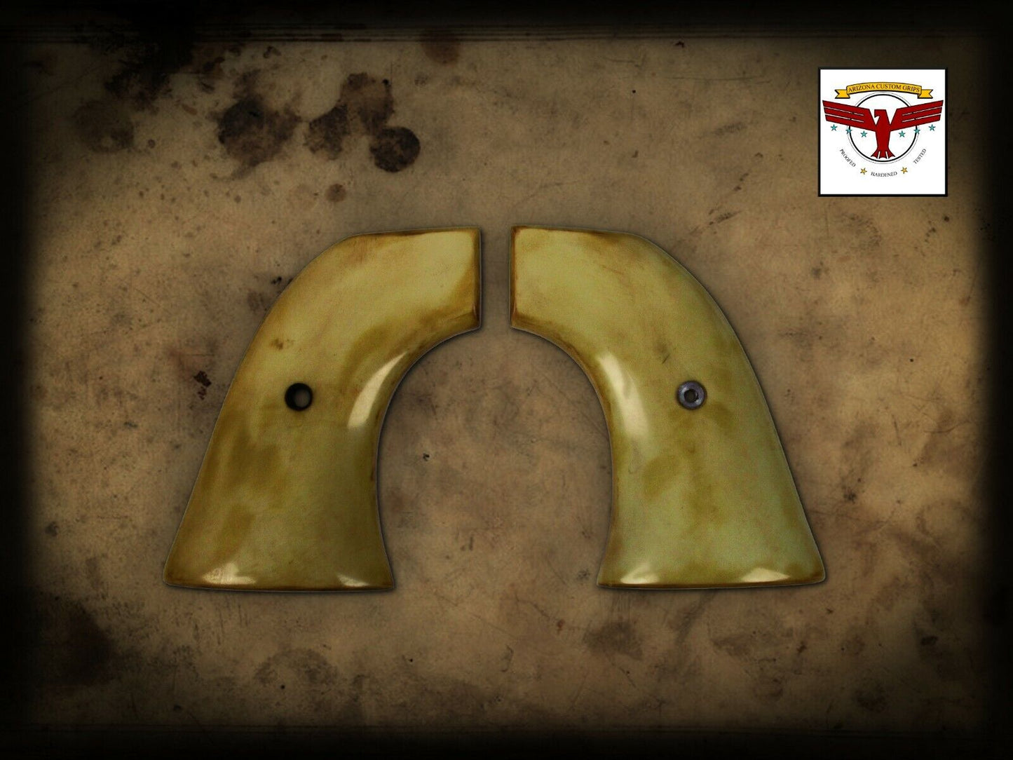 VIRGINIAN DRAGOON (INTERARMS) MAGNA-TUSK™ AGED IVORY GRIPS