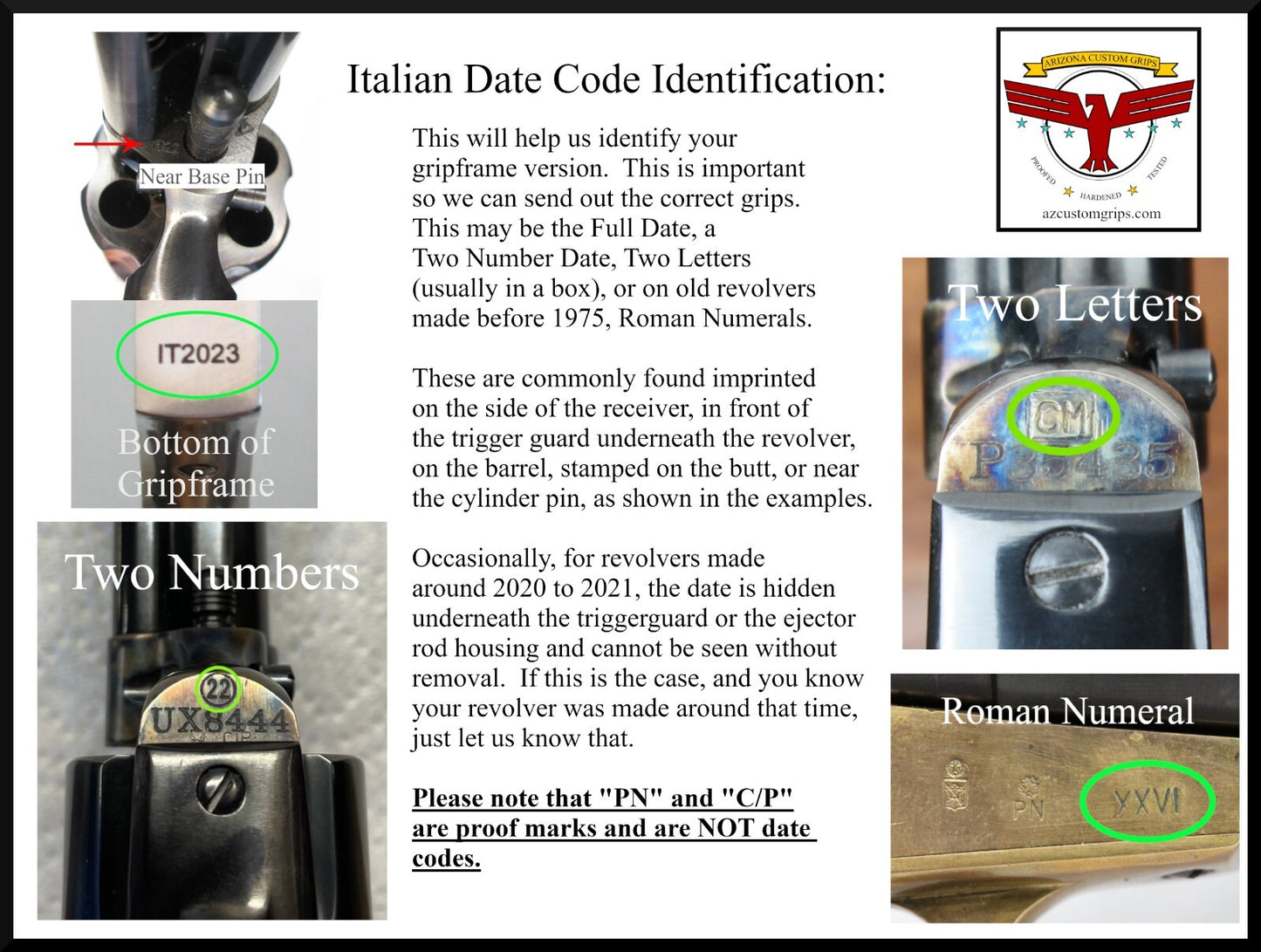 PIETTA FRONTIER, PISTOLERO, GREAT WESTERN II MT 2P BLACK IVORY GRIPS ~ GW 2