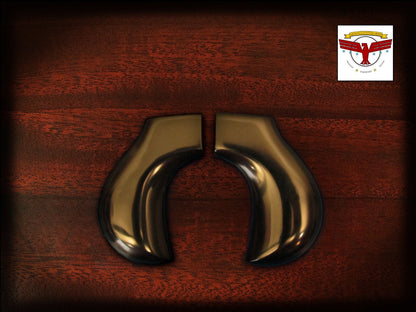 UBERTI / CIMARRON THUNDERER SAA MAGNA-TUSK™ GRIPS ~ 1P BLACK IVORY SMOOTH