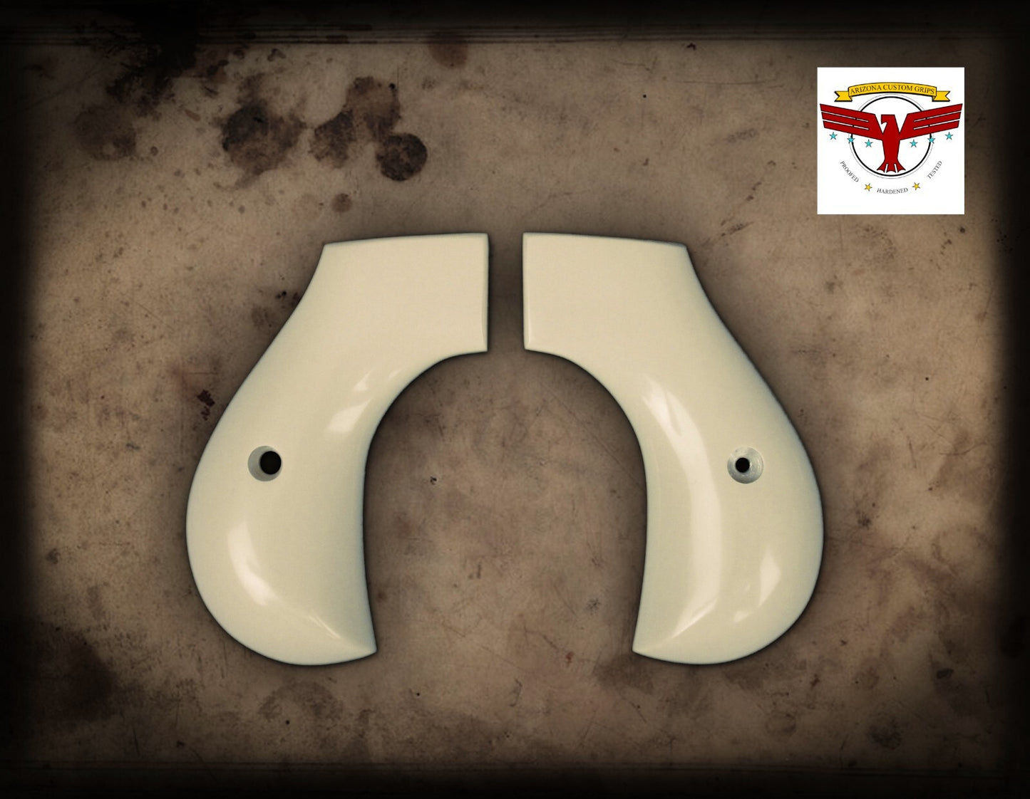 CIMARRON / UBERTI LIGHTNING MAGNA-TUSK™ 2P IVORY GRIPS