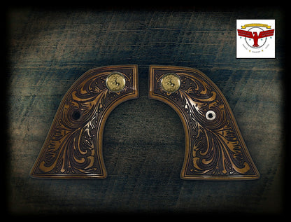 EAA BOUNTY HUNTER GRIPS ~ MAGNA-TUSK™ AGED FLORAL