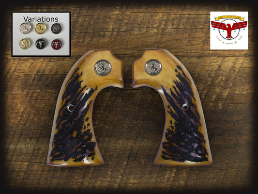 BERETTA STAMPEDE BISLEY GRIPS ~ MAGNA-TUSK™ AGED STAG
