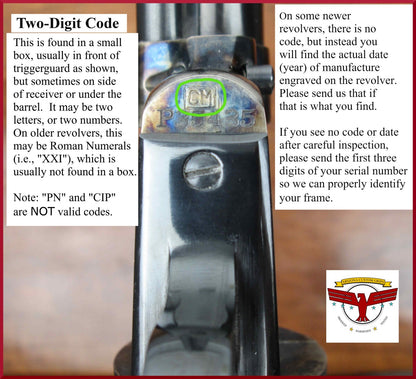 UBERTI 1P SAA AGED IVORY GRIPS ~ Cimarron EMF Taylor’s & Co. Cattleman, Evil Roy