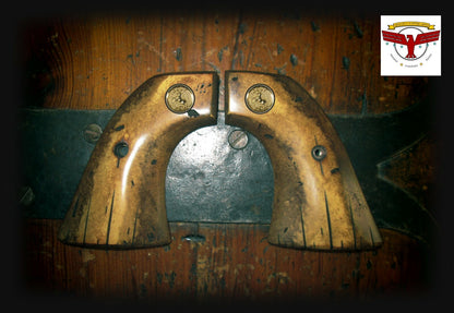 COLT COWBOY MAGNA-TUSK™ GRIPS ~ AGED DISTRESSED IVORY