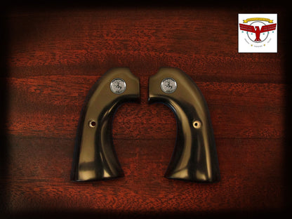 BERETTA STAMPEDE BISLEY GRIPS ~ MAGNA-TUSK™ BLACK IVORY SMOOTH