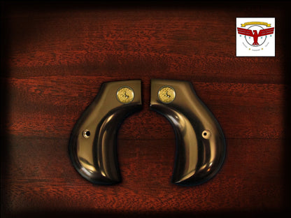 PIETTA THUNDERBALL BLACK IVORY GRIPS El Malo 2 1851 1860 Yank Navy Army Snubnose