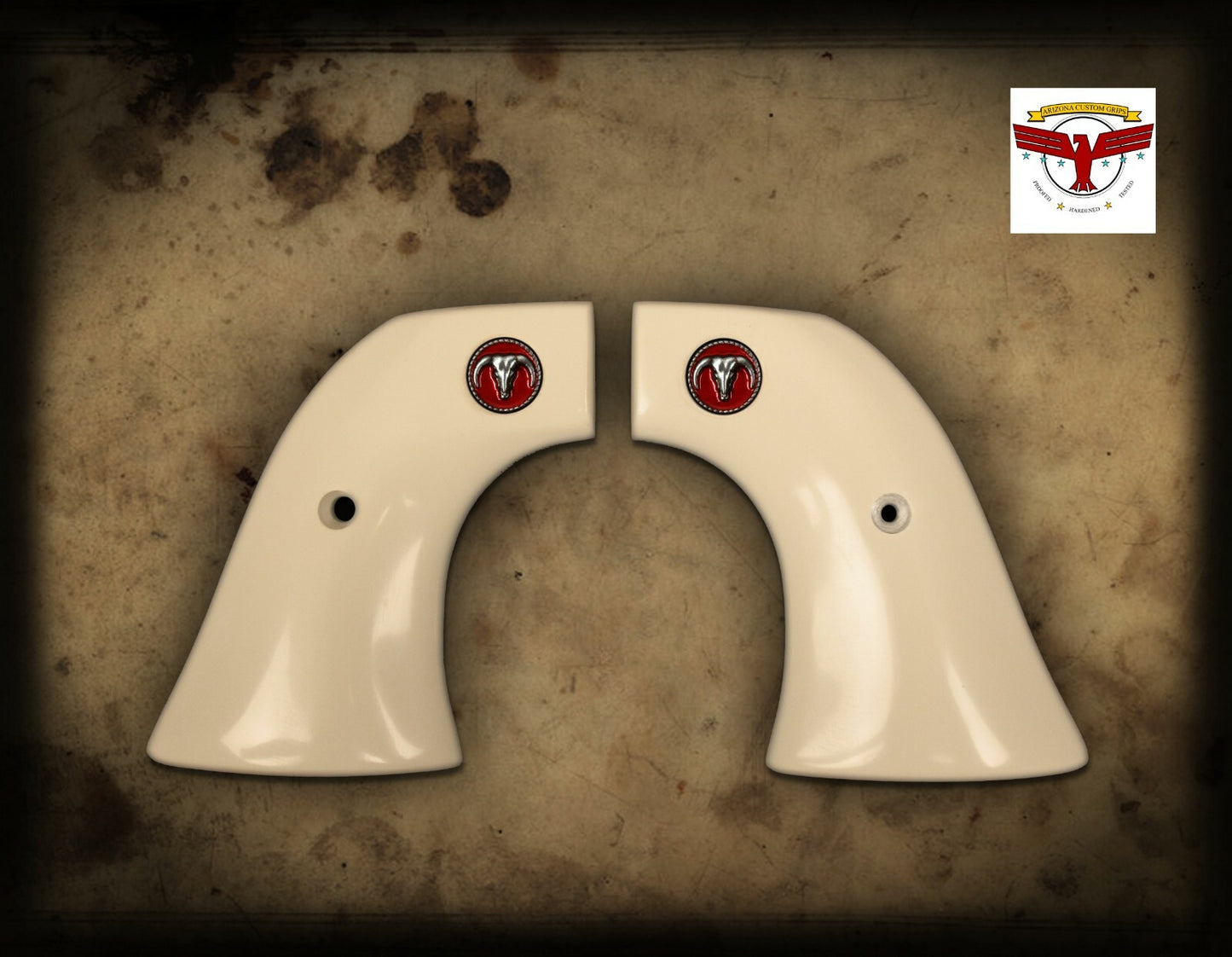 RUGER WRANGLER & SUPER WRANGLER GRIPS ~ MAGNA-TUSK™ IVORY GRIPS