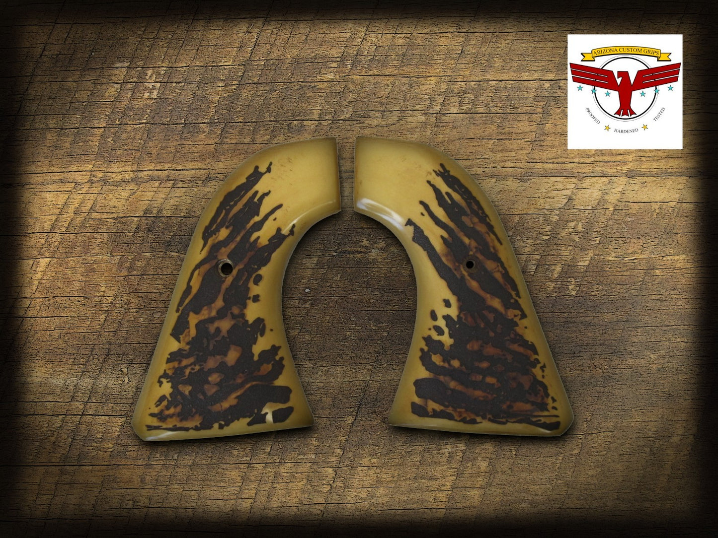 HERTER’S POWERMAG MAGNA-TUSK™ GRIPS ~ AGED STAG