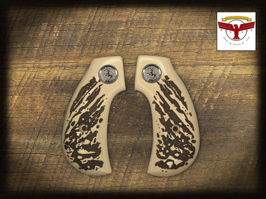 HENRY BIG BOY or GOLDEN BOY BIRDSHEAD REVOLVER GRIPS ~ MAGNA-TUSK™ WHITE STAG