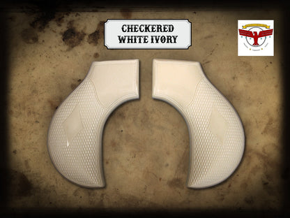 PIETTA THUNDERBALL El Malo 2 1851 1860 Yank Navy Army Snub  1P Check IVORY GRIPS