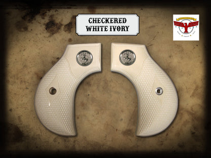 PIETTA THUNDERBALL El Malo 2 1851 1860 Yank Navy Army Snub  2P Check IVORY GRIPS