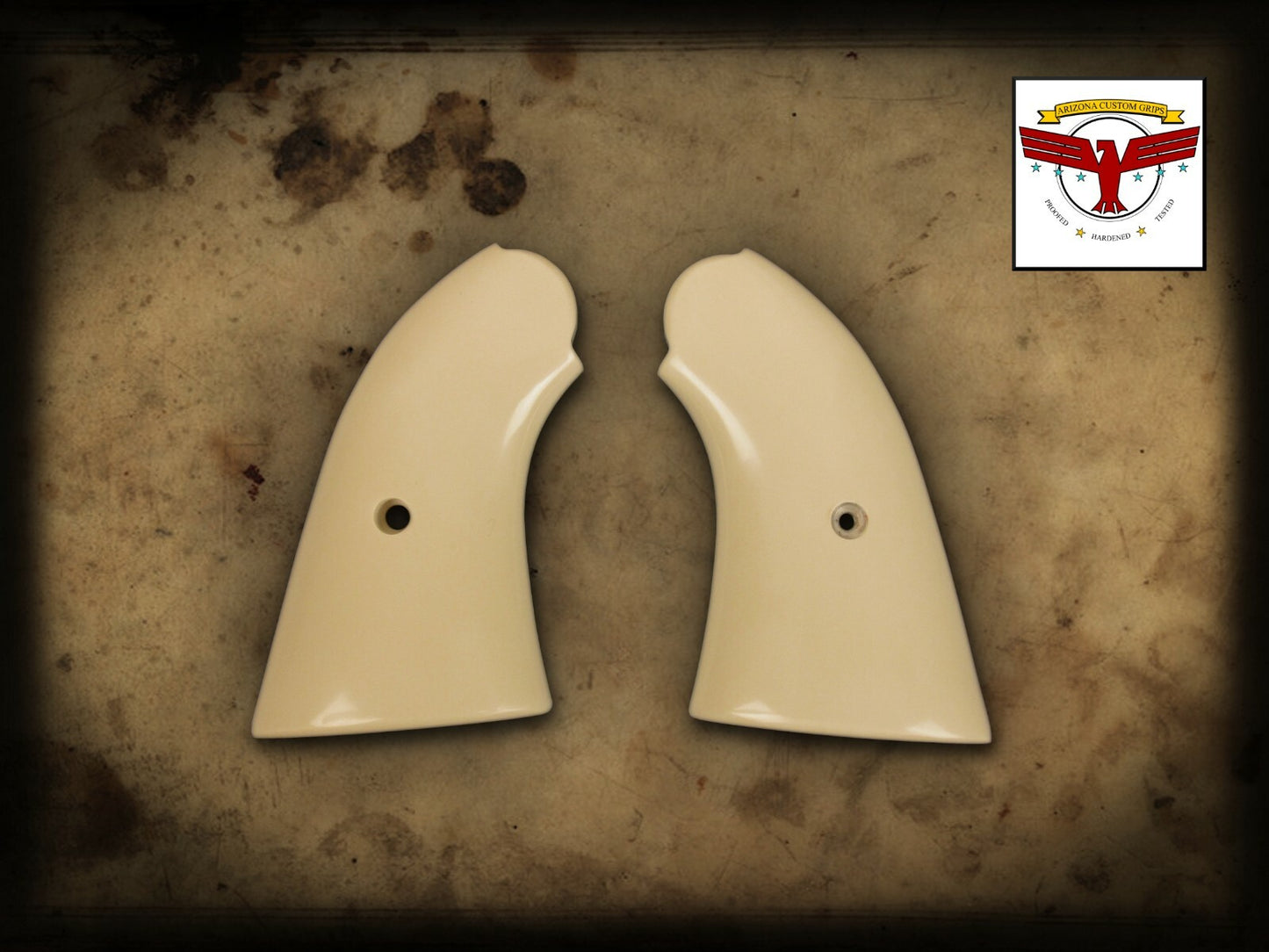 PIETTA 1858 REMINGTON GRIPS ~ MAGNA-TUSK™ White Ivory