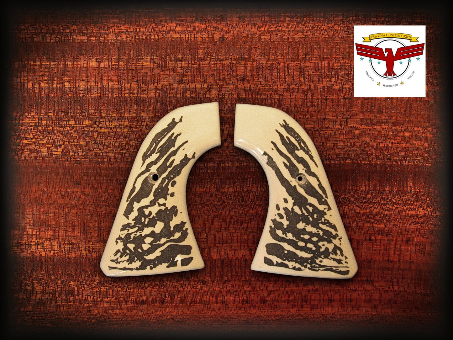 HERTER’S POWERMAG MAGNA-TUSK™ GRIPS ~ WHITE STAG