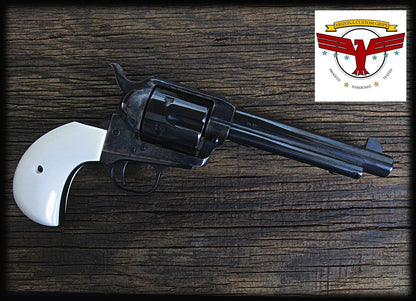 UBERTI BIRDSHEAD SAA MAGNA-TUSK™ IVORY GRIPS ~ Cattleman, Stallion ~ Cimarron