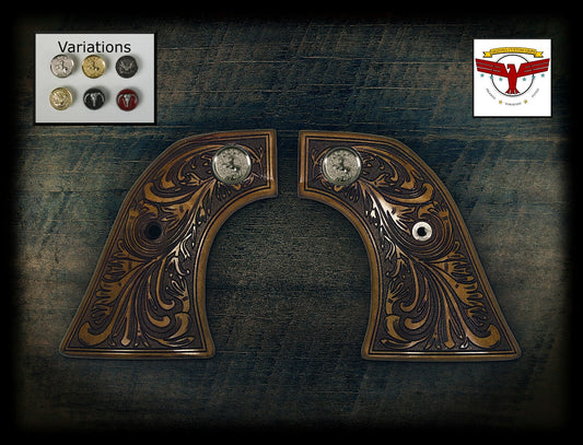 EAA BOUNTY HUNTER GRIPS ~ MAGNA-TUSK™ AGED FLORAL